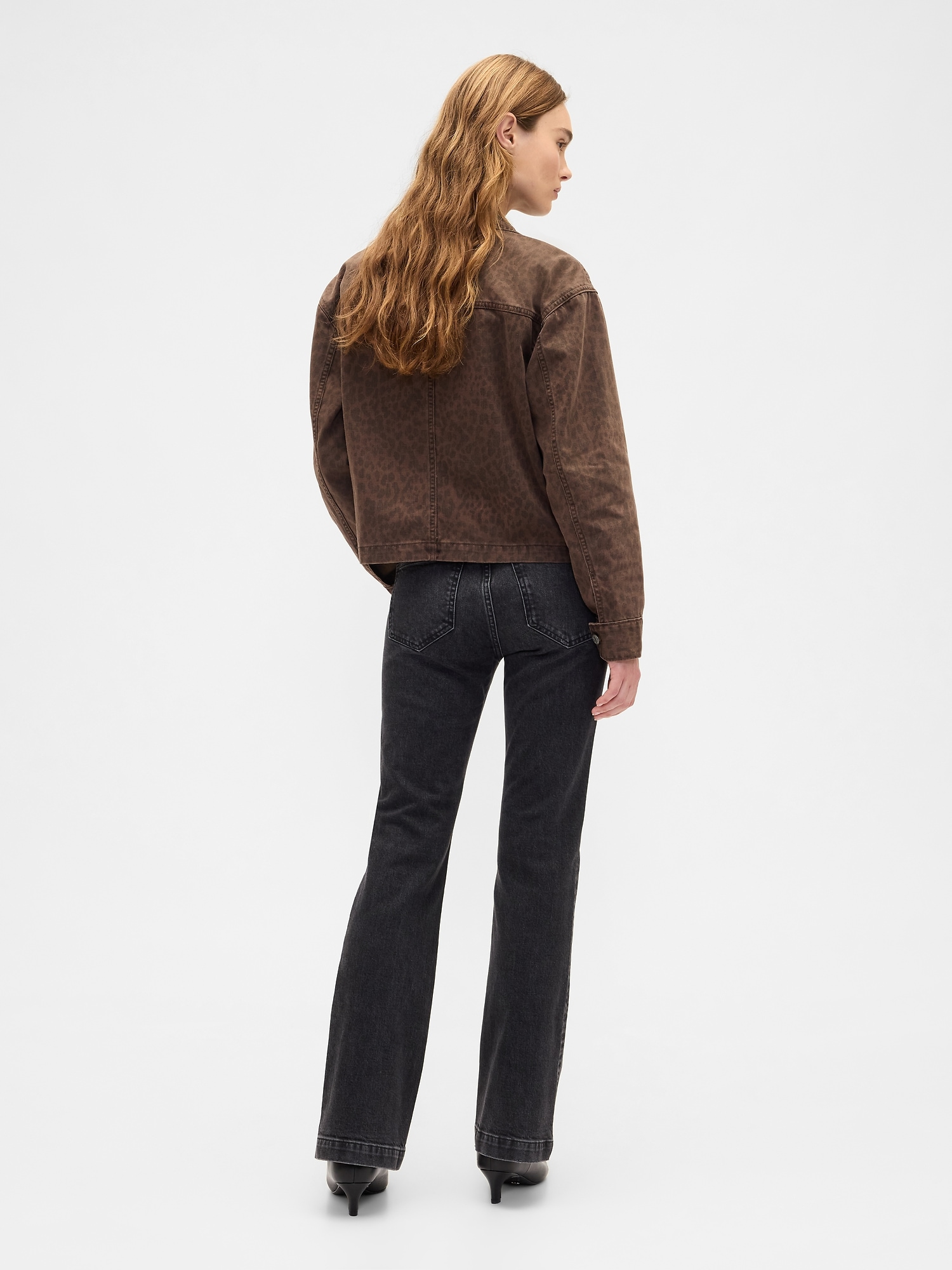 Gap Factory Low Rise Boot Jeans In Black