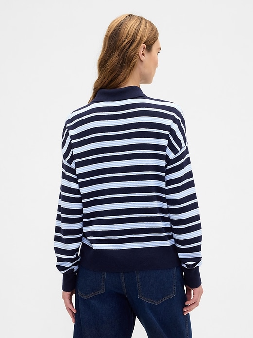 Image number 2 showing, CashSoft Relaxed Sweater Polo Shirt