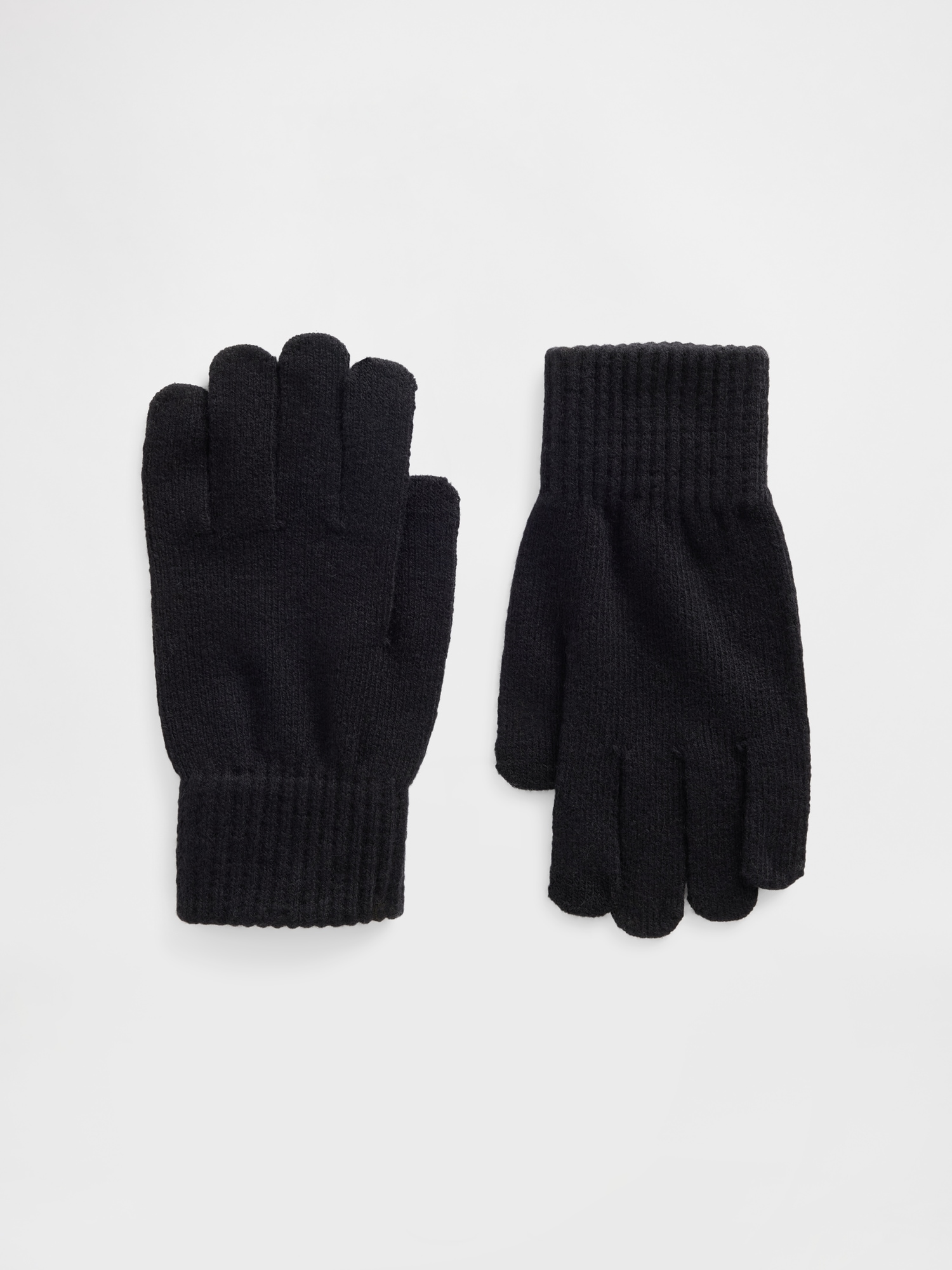 Gap Factory Kids Smartphone Gloves In Black
