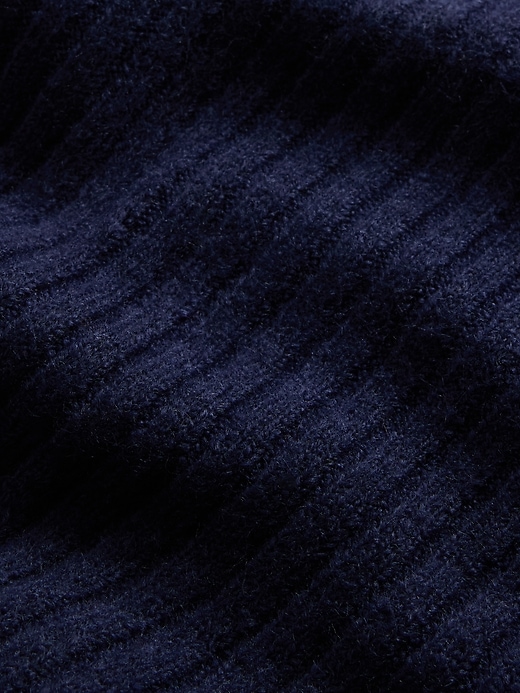 Image number 4 showing, Relaxed Ribbed Mockneck Sweater