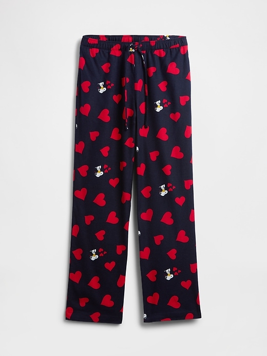 Image number 4 showing, Peanuts Relaxed Flannel PJ Pants