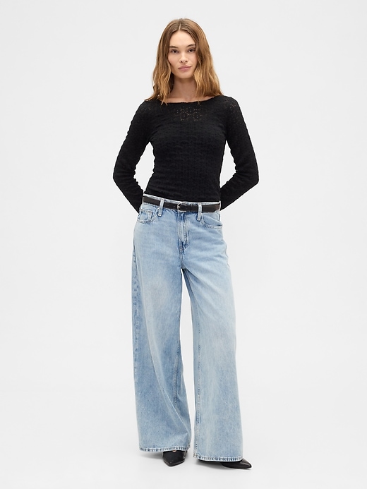 Image number 3 showing, Boatneck Top