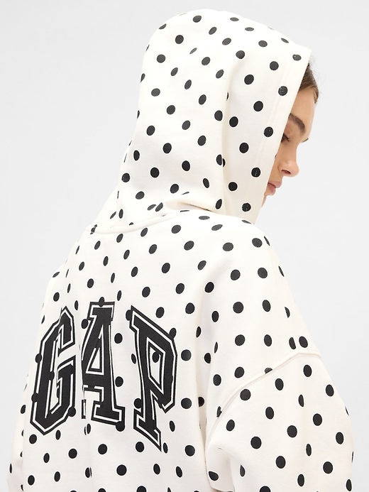 Image number 4 showing, Relaxed Gap Mini-Logo Cropped Hoodie