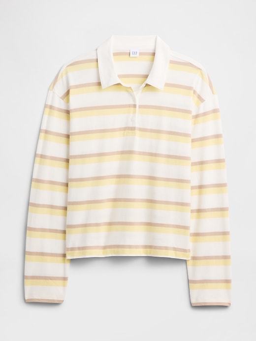 Image number 5 showing, Oversized Stripe Rugby Polo Shirt