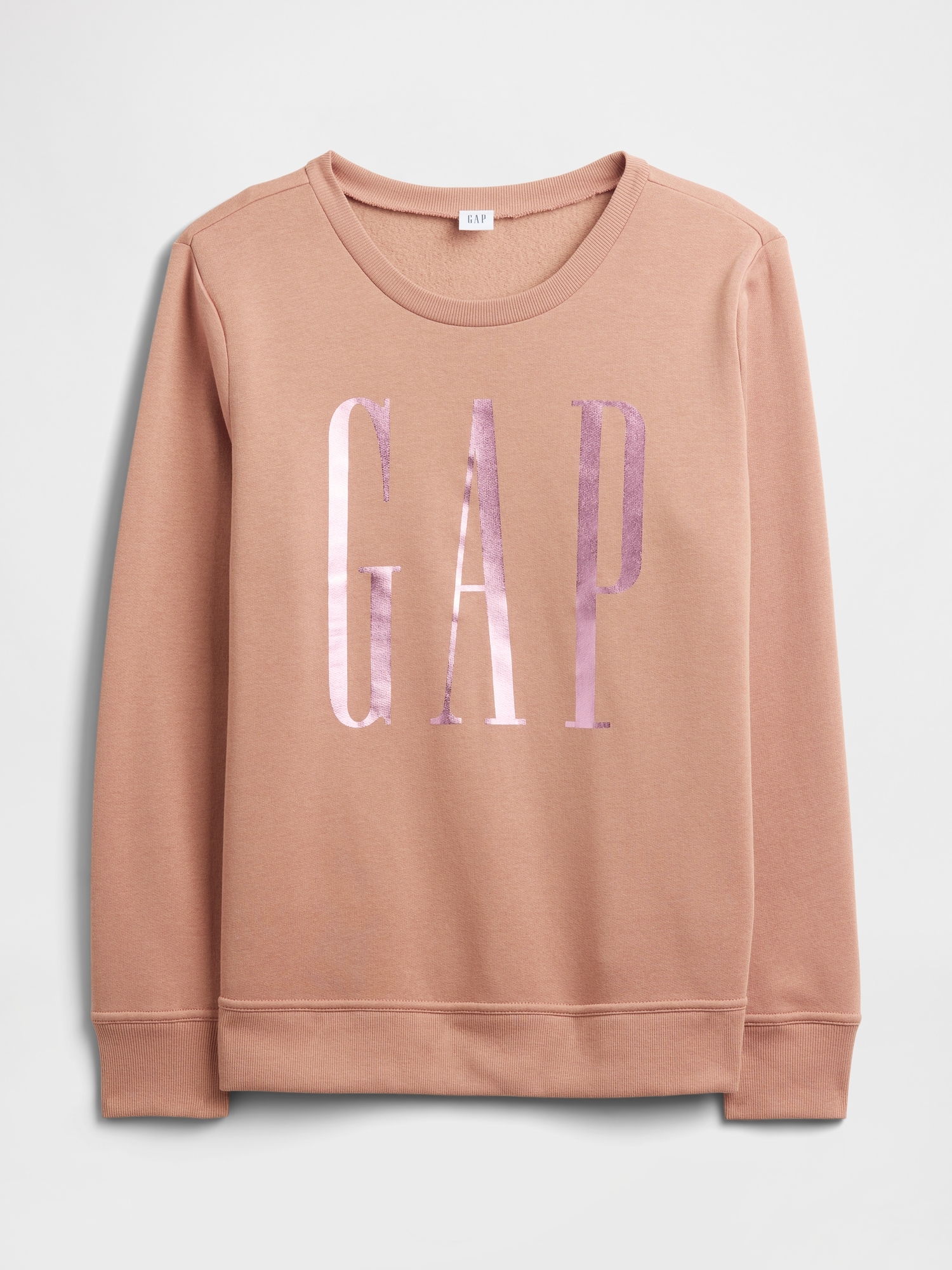 Gap Factory Relaxed Gap Logo Sweatshirt In Brown