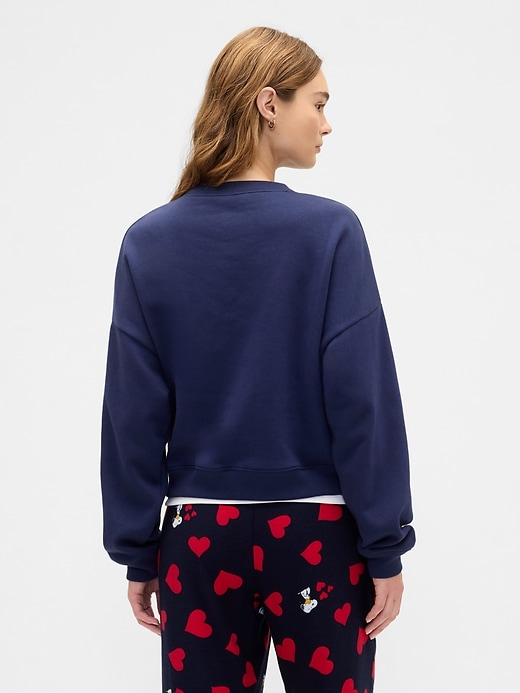 Image number 2 showing, Peanuts Oversized Wedge Gap Logo Sweatshirt