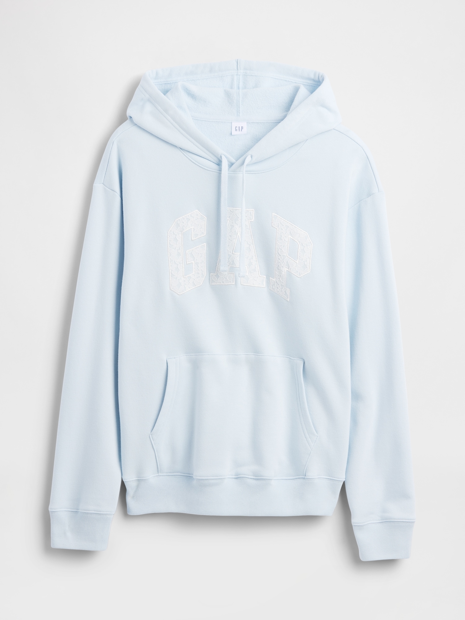Gap Factory Relaxed Gap Logo Hoodie In Blue