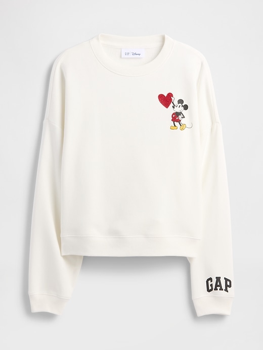 Image number 5 showing, Gap × Disney Oversized Wedge Crewneck Sweatshirt