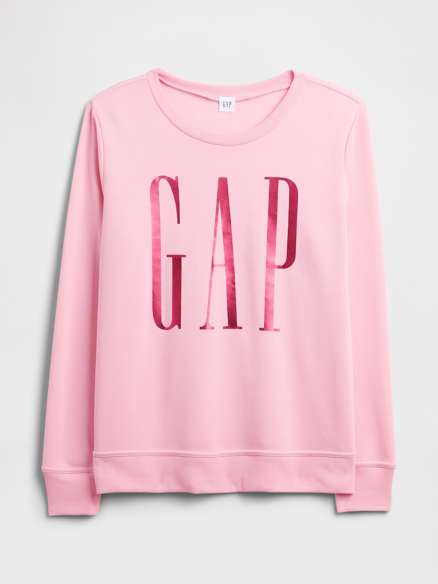 Gap Factory Relaxed Gap Logo Sweatshirt In Pink