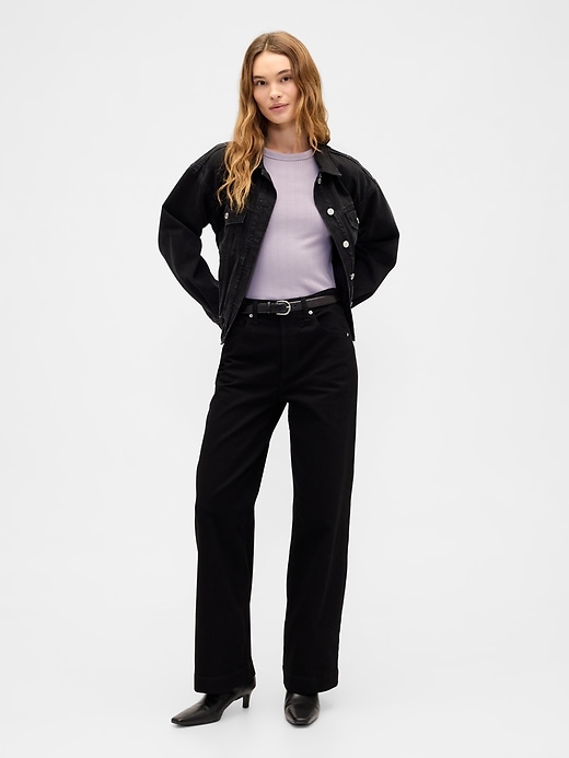 Image number 3 showing, Ribbed Crewneck T-Shirt