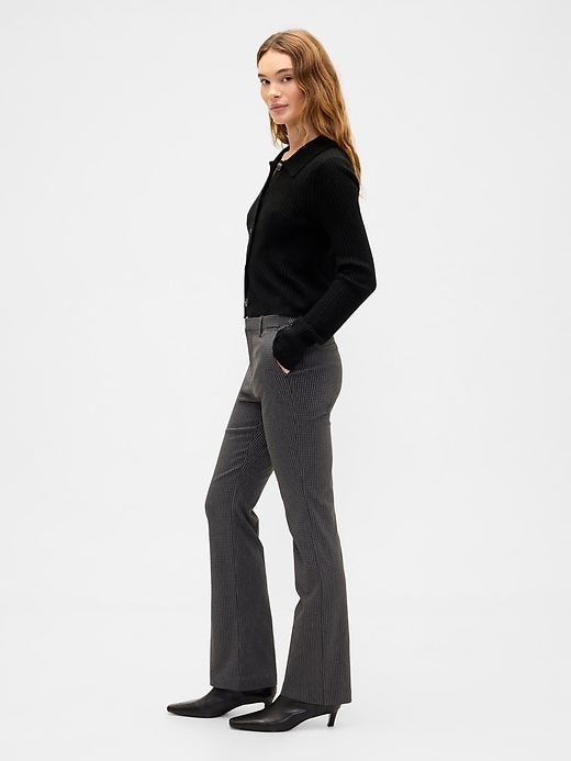 Image number 3 showing, Baby Boot Pants in Bi-Stretch