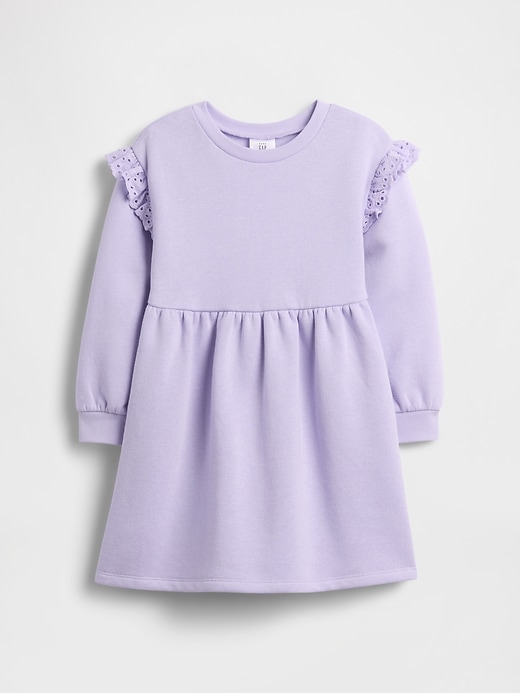 Image number 1 showing, babyGap Fleece Ruffle Dress