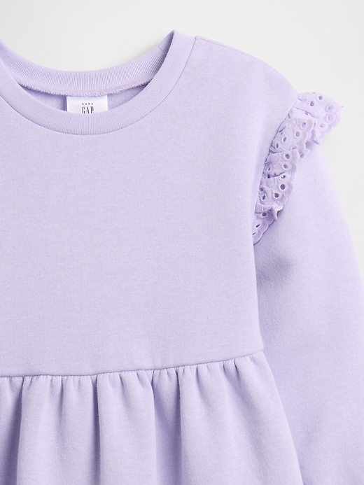Image number 3 showing, babyGap Fleece Ruffle Dress