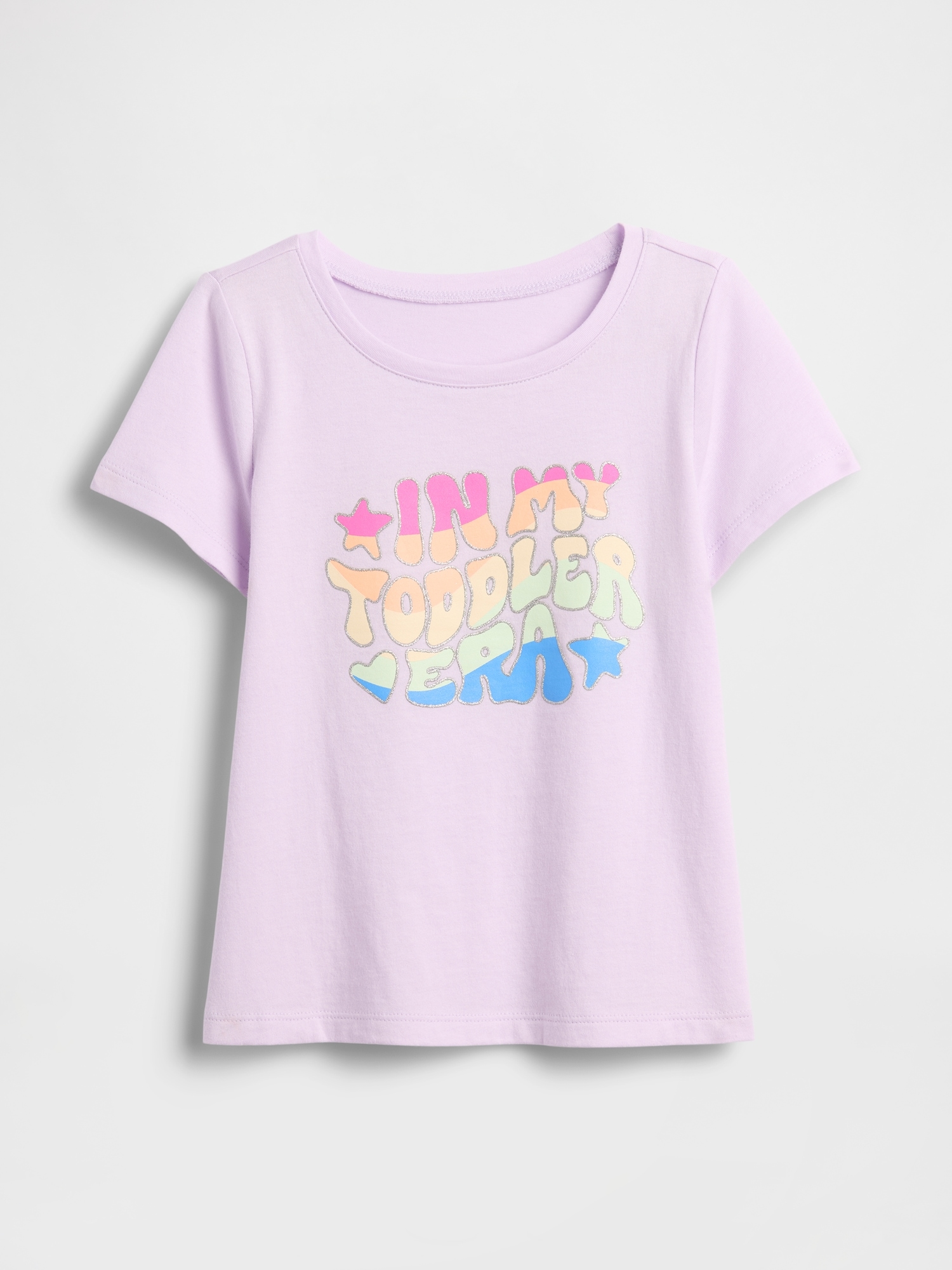 babyGap B-Day Graphic T-Shirt - Pale Lilac Purple Toddler