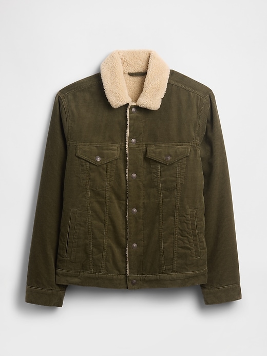 Image number 5 showing, Sherpa-Lined Icon Corduroy Jacket