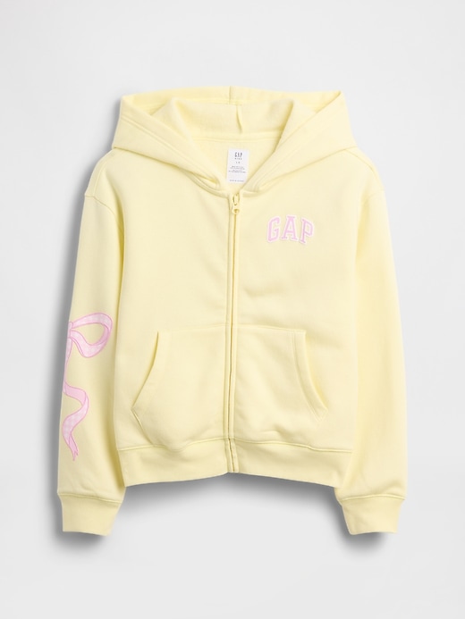 Image number 1 showing, Kids Relaxed Gap Logo Zip Hoodie
