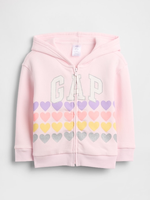 Image number 1 showing, babyGap Logo Zip Hoodie