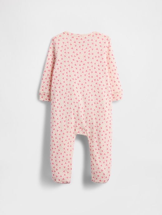 Baby Print Two-Way Zip One-Piece