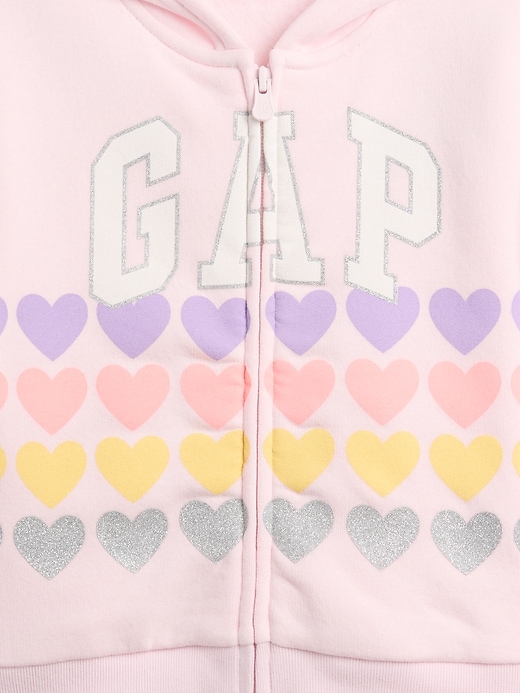 Image number 3 showing, babyGap Logo Zip Hoodie