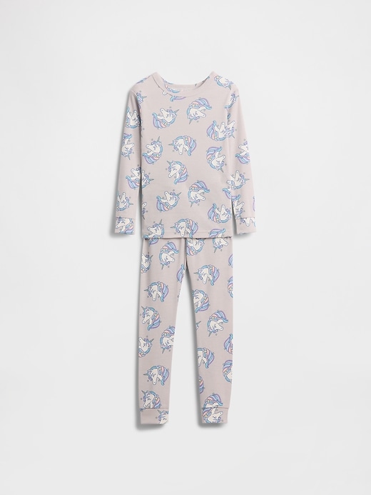 Image number 1 showing, babyGap 100% Organic Cotton Unicorn PJ Set