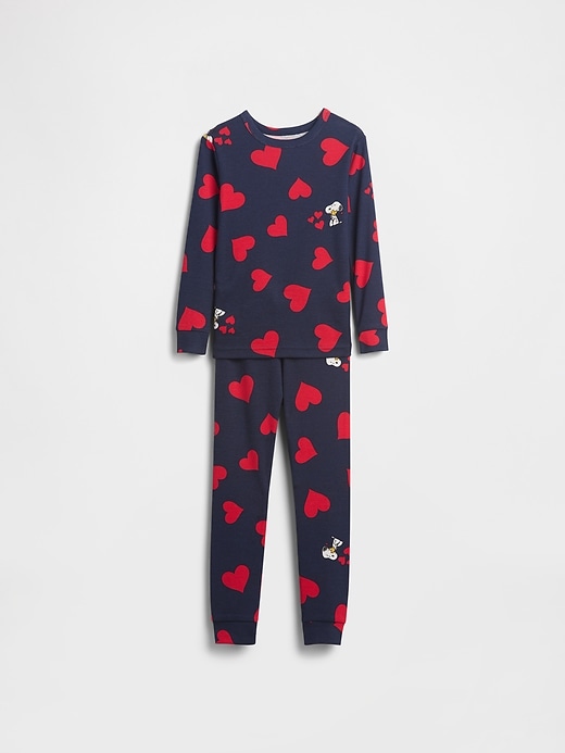 Image number 1 showing, babyGap | Peanuts 100% Organic Cotton PJ Set