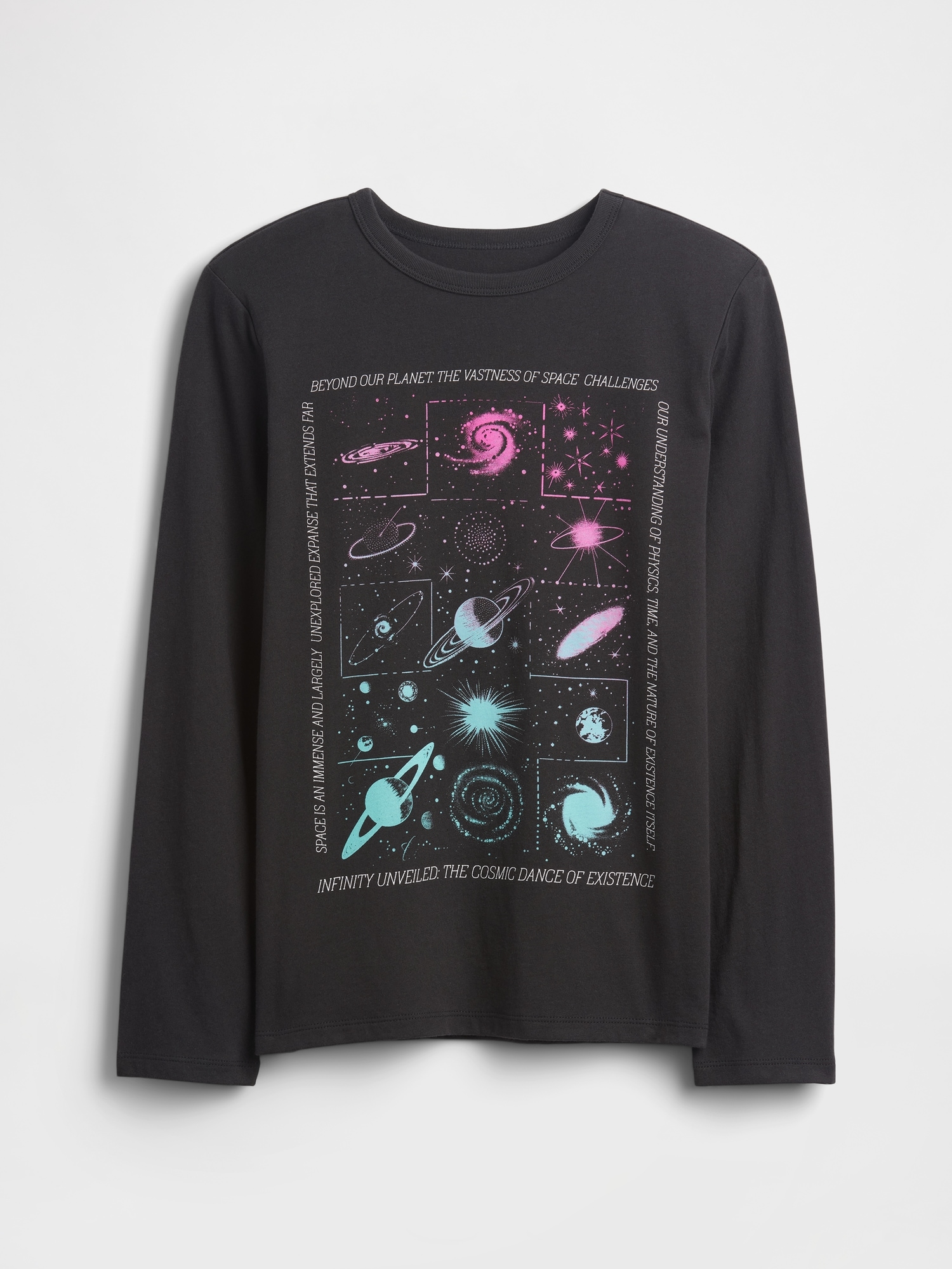 Kids Graphic T-Shirt - Black Moonless Night