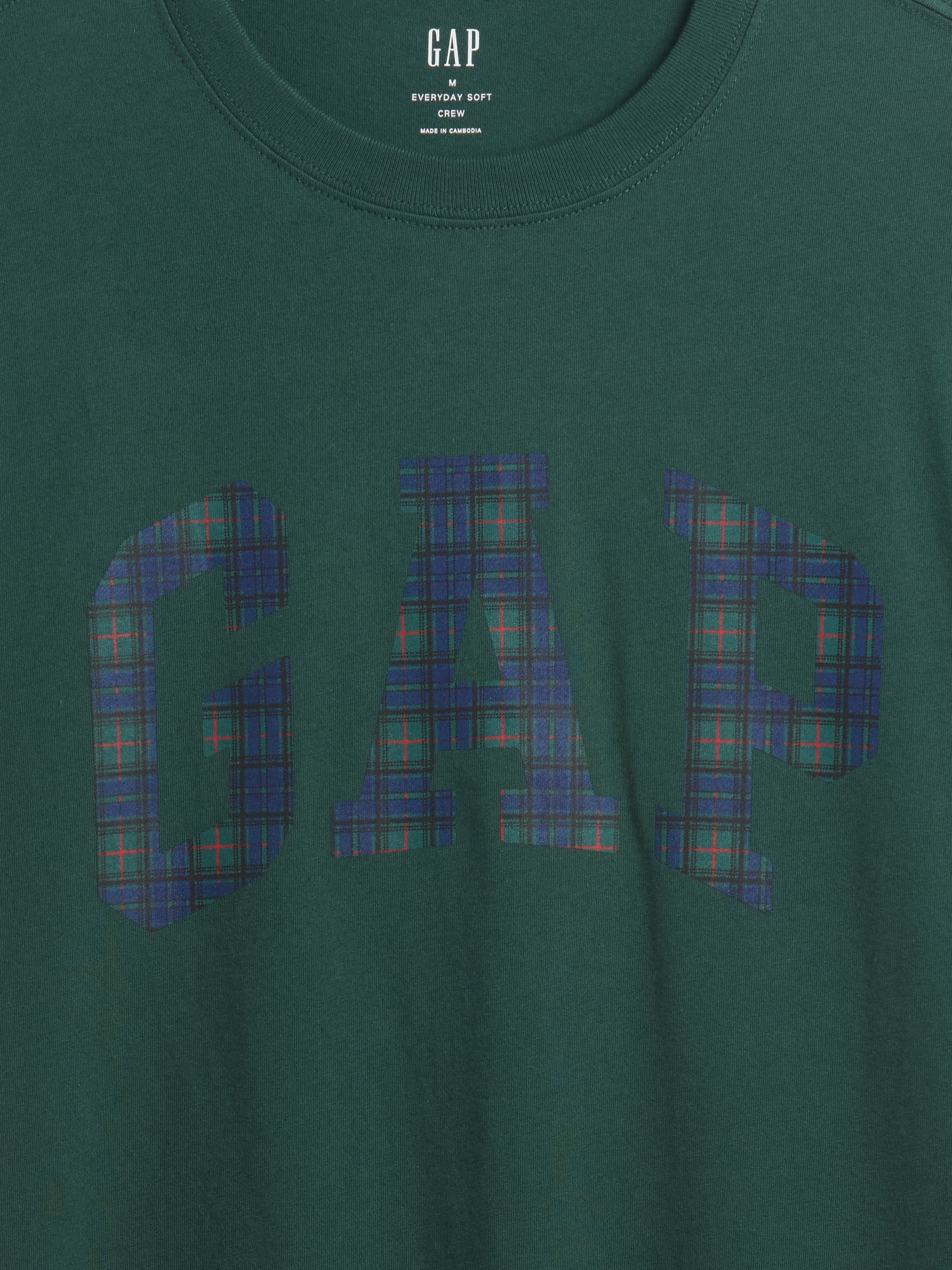 Gap Factory Everyday Soft Gap Logo T-shirt In Black