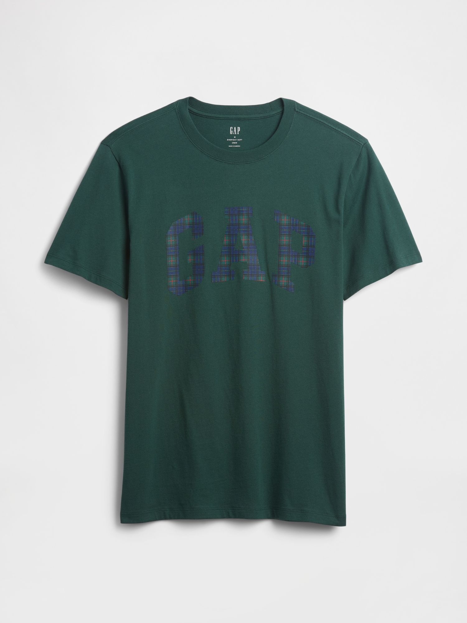 Gap Factory Everyday Soft Gap Logo T-shirt In Black