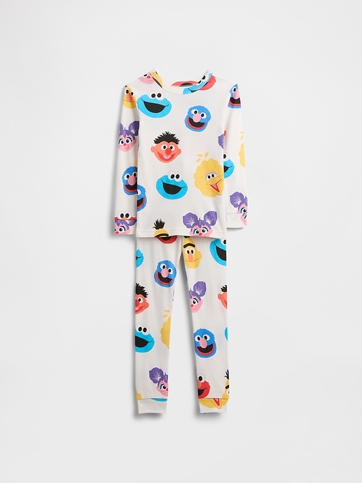 Image number 1 showing, babyGap | Sesame Street 100% Organic Cotton PJ Set