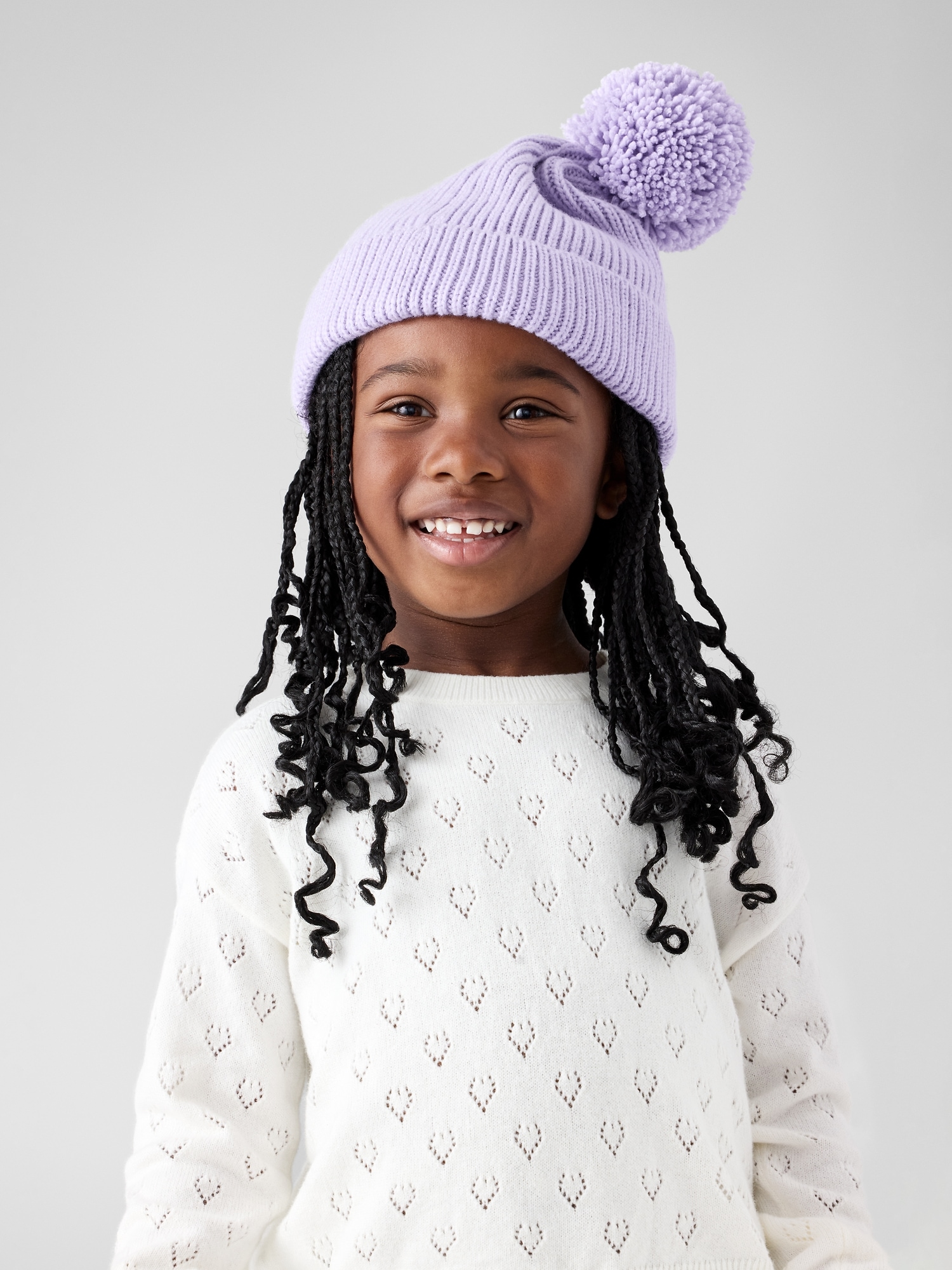 Gap Factory Babygap Cashsoft Pointelle Crewneck Cardigan In Neutral