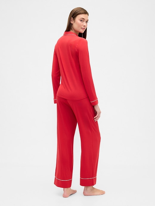 Image number 2 showing, Modal Wide-Leg PJ Pants