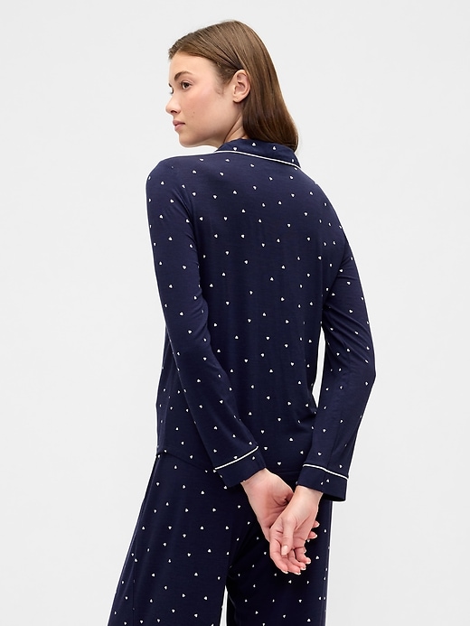 Image number 2 showing, Relaxed Modal PJ Shirt