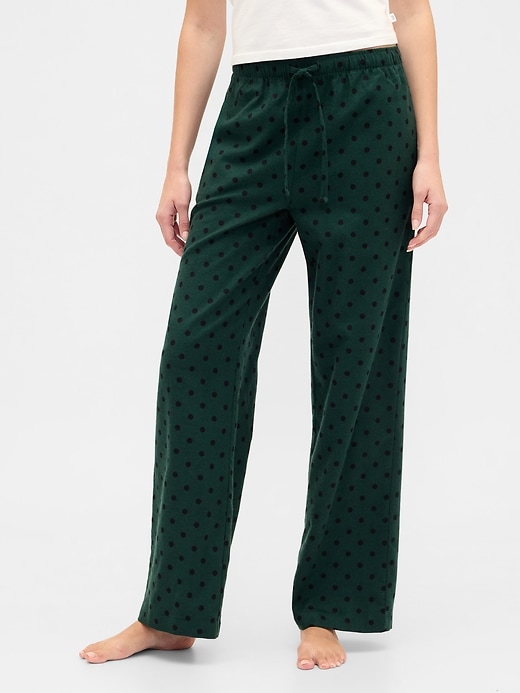 Image number 3 showing, Flannel Pull-On PJ Pants