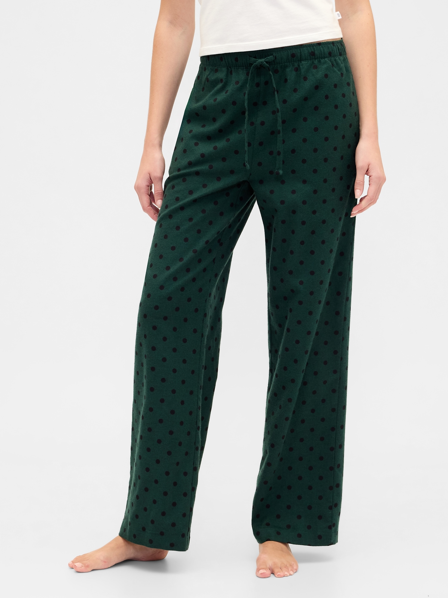 Gap Factory Flannel Pull-on Pj Pants In Multi