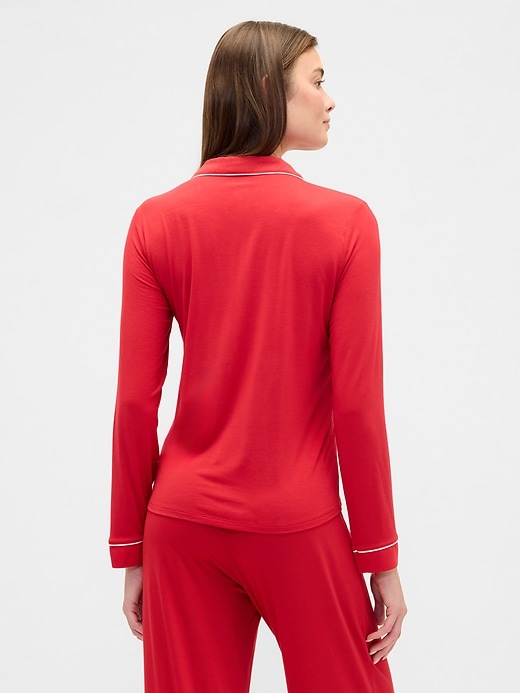 Image number 2 showing, Relaxed Modal PJ Shirt