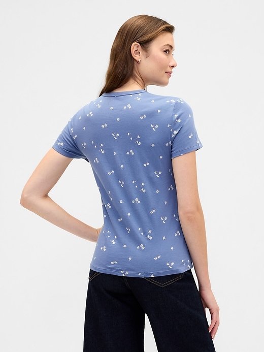 Image number 2 showing, Favorite Print Crewneck T-Shirt