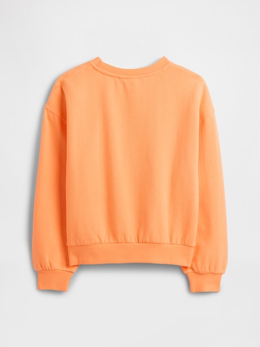 Image number 2 showing, GapKids &#124 Peanuts Oversized Wedge Logo Sweatshirt