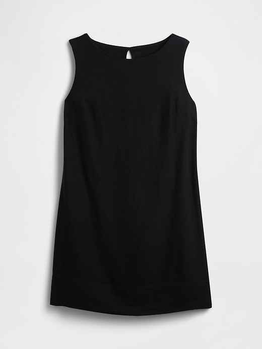 Image number 6 showing, Linen-Blend Apron Mini Dress