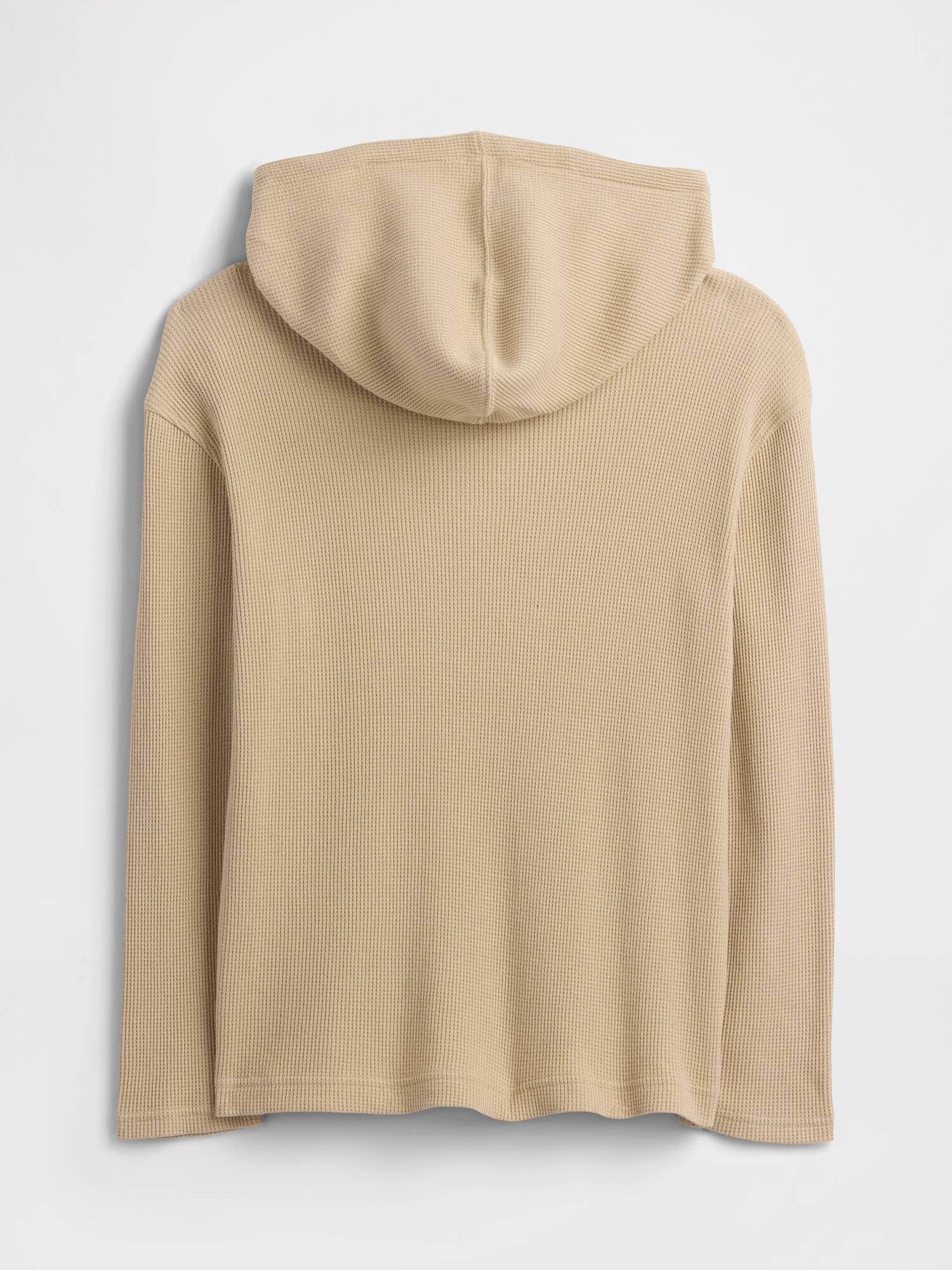 Kids Waffle-Knit Hoodie T-Shirt