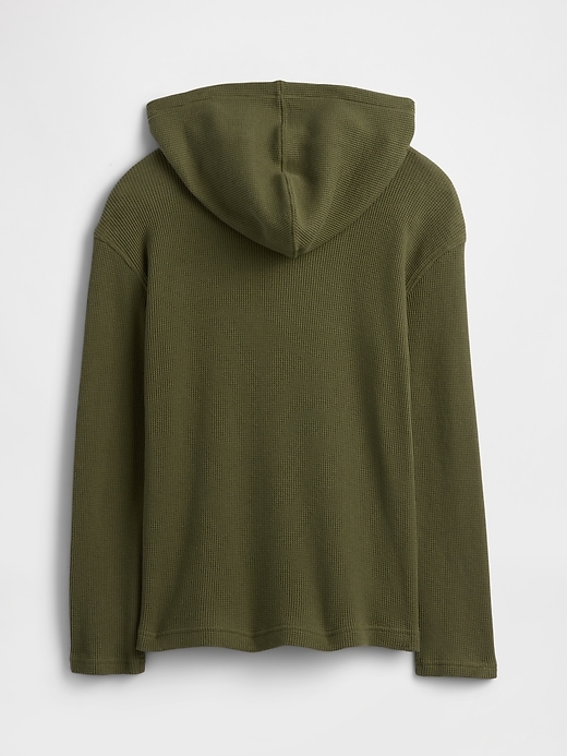 Image number 2 showing, Kids Waffle-Knit Hoodie T-Shirt