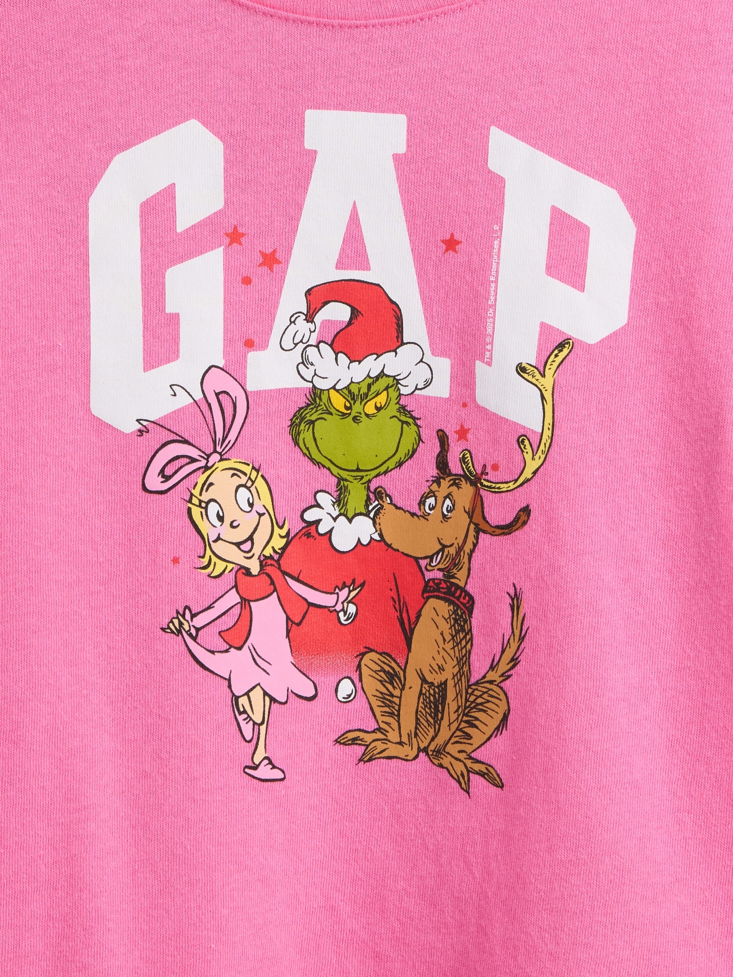 Gap Factory Babygap | Dr. Seuss™ Puff Sleeve Logo T-shirt In Pink