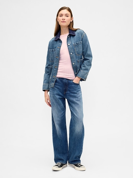 Image number 3 showing, Ribbed Crewneck T-Shirt