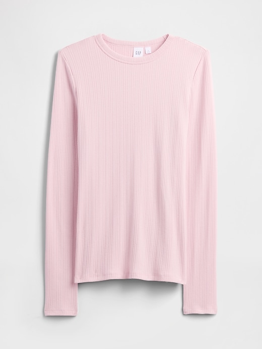 Image number 5 showing, Ribbed Crewneck T-Shirt