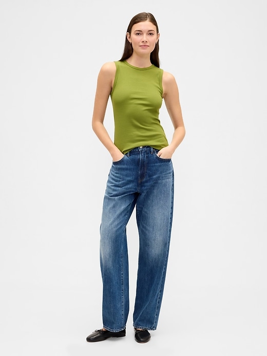 Image number 3 showing, Ribbed Shell Tank Top