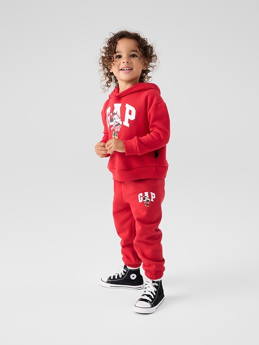 Image number 4 showing, babyGap &#215 Disney Relaxed Logo Pull-On Joggers