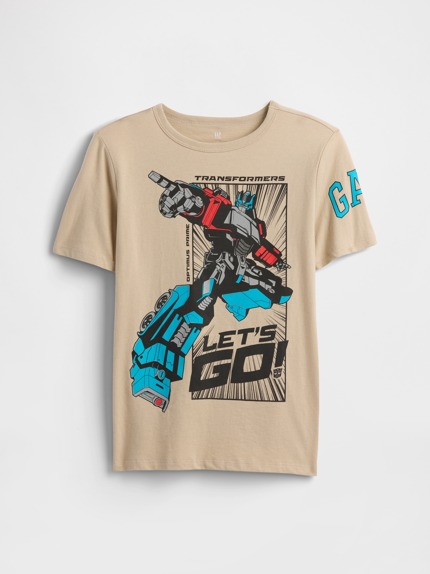 GapKids | Transformers™ Graphic T-Shirt - Tan Wicker