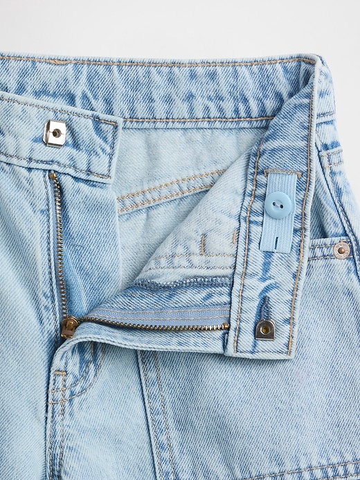 Image number 3 showing, Kids Mid Rise Baggy Utility Jeans