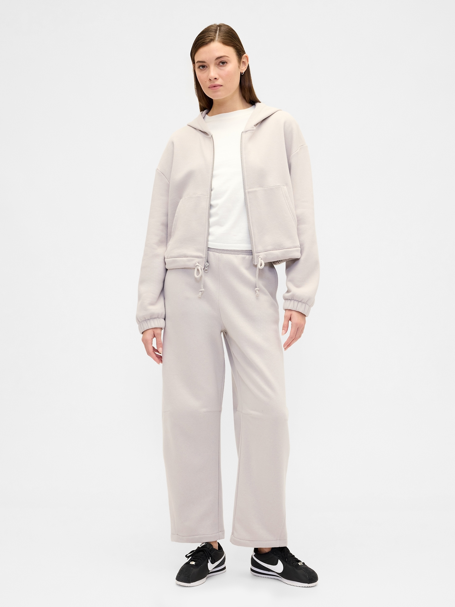 Pull-On Barrel Sweatpants - Frosty Morning