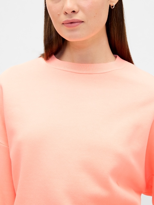 Image number 4 showing, Relaxed Wedge Crewneck Sweatshirt