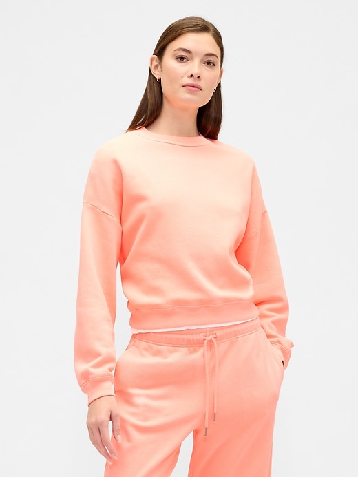 Image number 1 showing, Relaxed Wedge Crewneck Sweatshirt